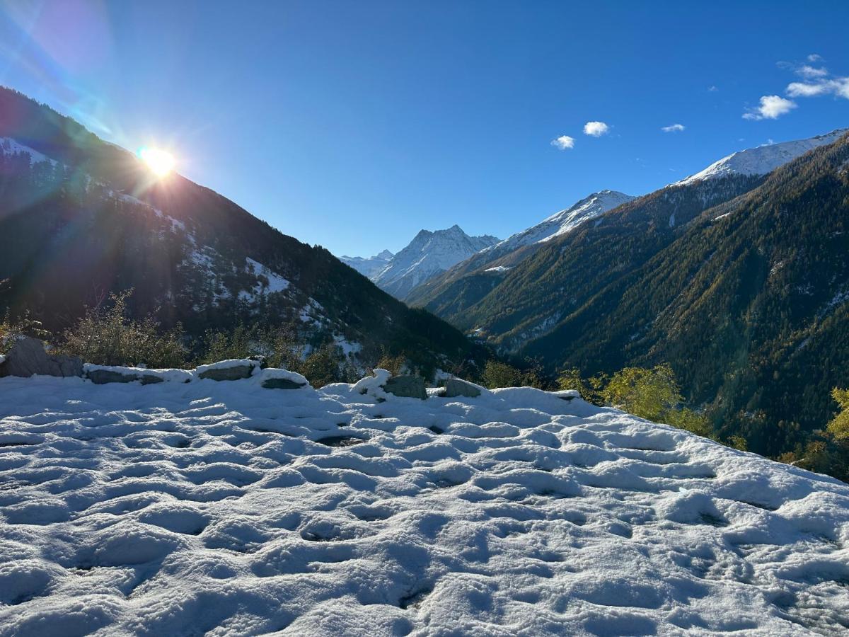 Chalet Edelweiss A Saint-Martin, Val D'Herens מראה חיצוני תמונה